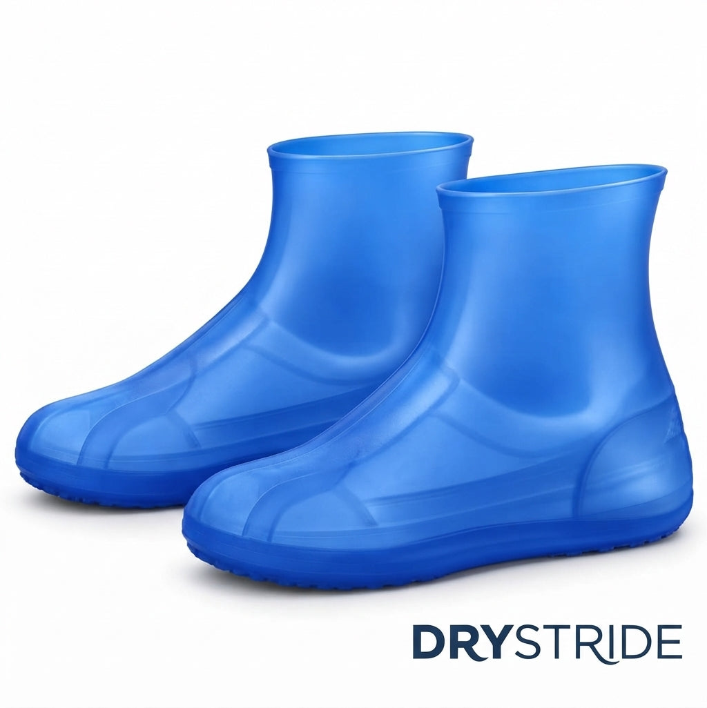 DryStride™ Waterproof Silicone Shoe Covers